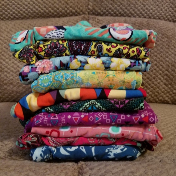 LuLaRoe Other - New, Lularoe Lot of 10, Tween Leggings Bundle